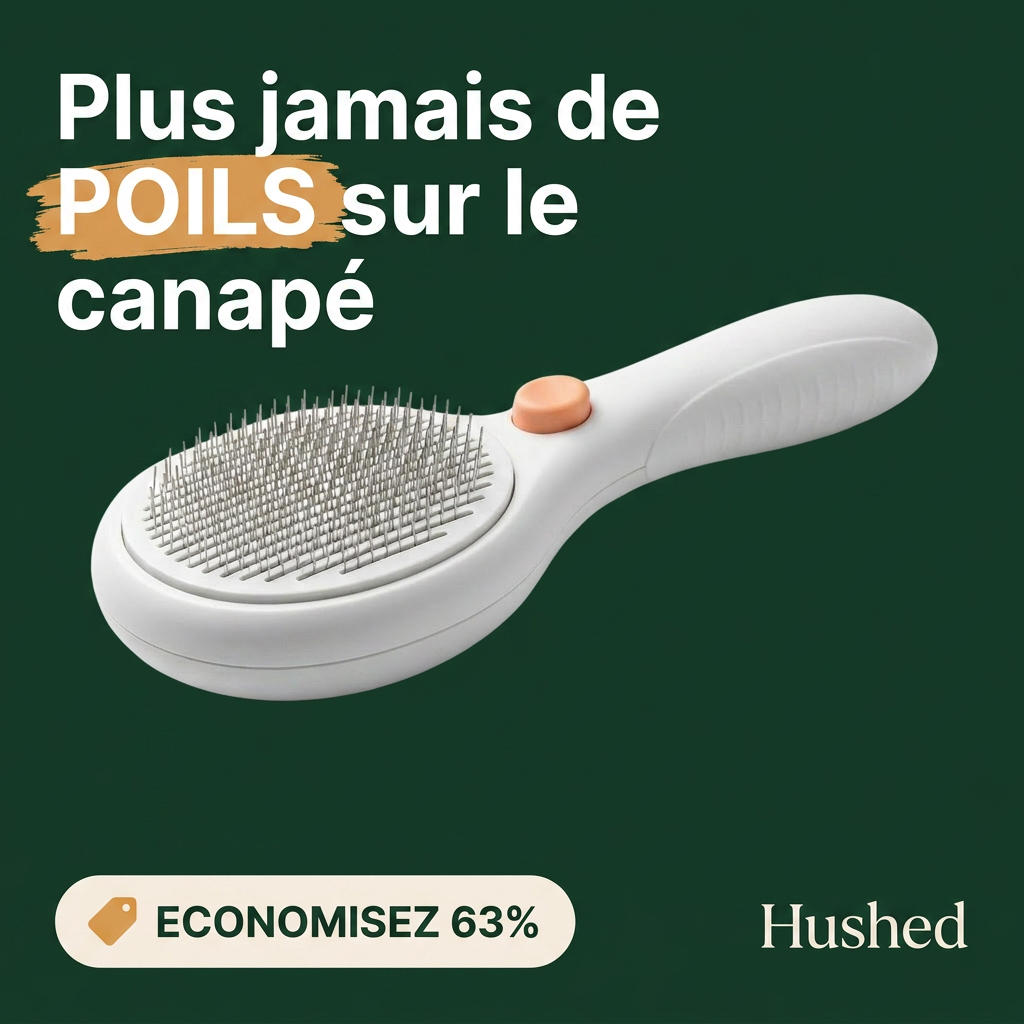 Brosse Attrape'Poils — Anti-Mue Chat & Chien
